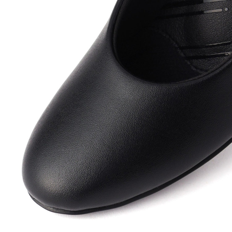 ＥＮＧＬＩＳＨ ＧＩＲＬ 【english girl by J.P.】ラウンドトゥパンプス/ブラック/ASICS/ヒール5.0cm 黒