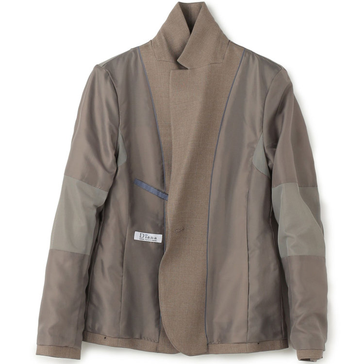 ソノタ（KONAKA用） 【Diana】【秋冬】ジャケット/ブラウン/ウォッシャブル＆ストレッチ 茶淡色