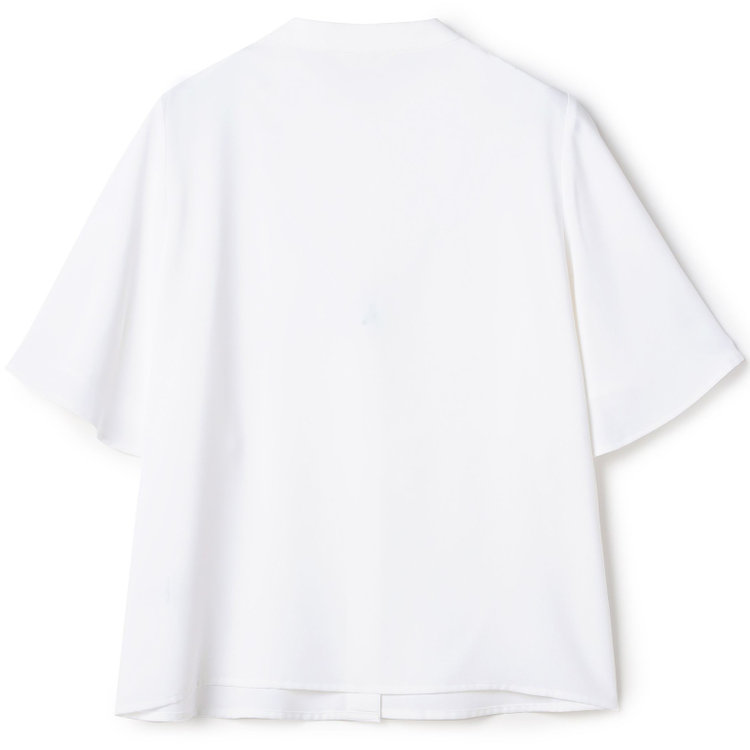 ナチュラル　ビューティー 【NATURAL BEAUTY】フレアスリーブボウタイブラウス/ホワイト 白