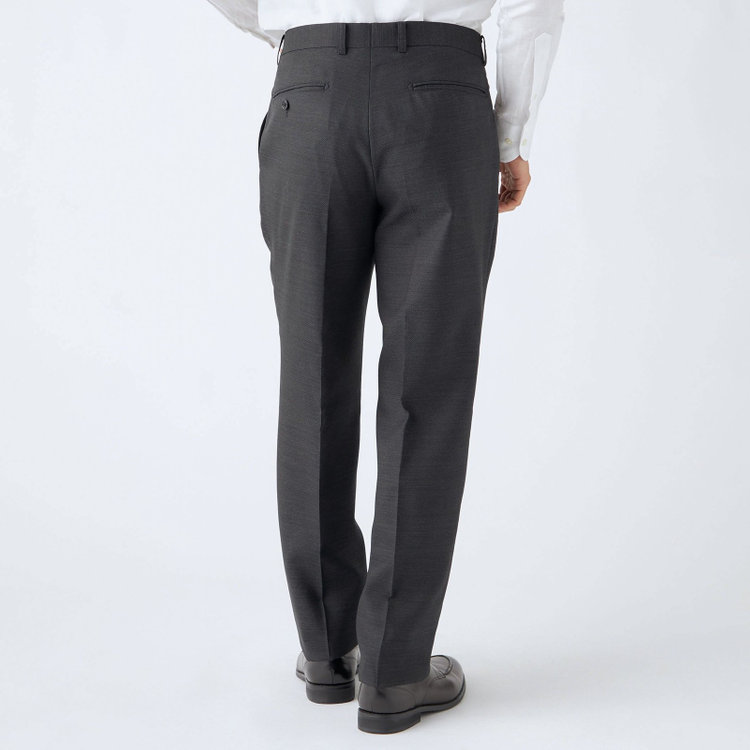 ＫＡＮＳＡＩＭＡＮ 【KANSAIMAN collection】【秋冬】2釦シングルスーツ ショートタック/グレー/REAL GRAY COLLECTION/NEW ZEALAND WOOL SHOWER CLEAN/SustainaBee Wool/※裾上げ必要 グレー濃色