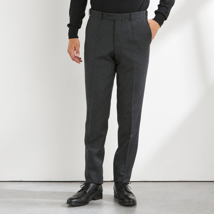 ＪＰ コンフォート 【THE 神 SUIT】【JOHN PEARSE comfort】【秋冬】2釦シングルスーツ ショートタック/ダークグレー/ウエストムーブ/REDA ACTIVE/NEW ZEALAND MERINO/SHOWER CLEAN/※裾上げ必要 グレー淡色