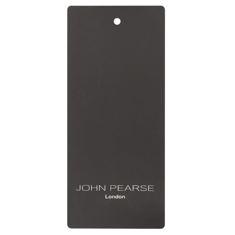 ジョンピアースブラック 【JOHN PEARSE Black】【ノーアイロン】ボタンダウンドレスワイシャツ/襟袖：ホワイト+ブルー＆ホワイト×ストライプ//ULTRA MOVE「ニット素材」「ノーアイロン」「ストレッチ」「高通気性」 青中間