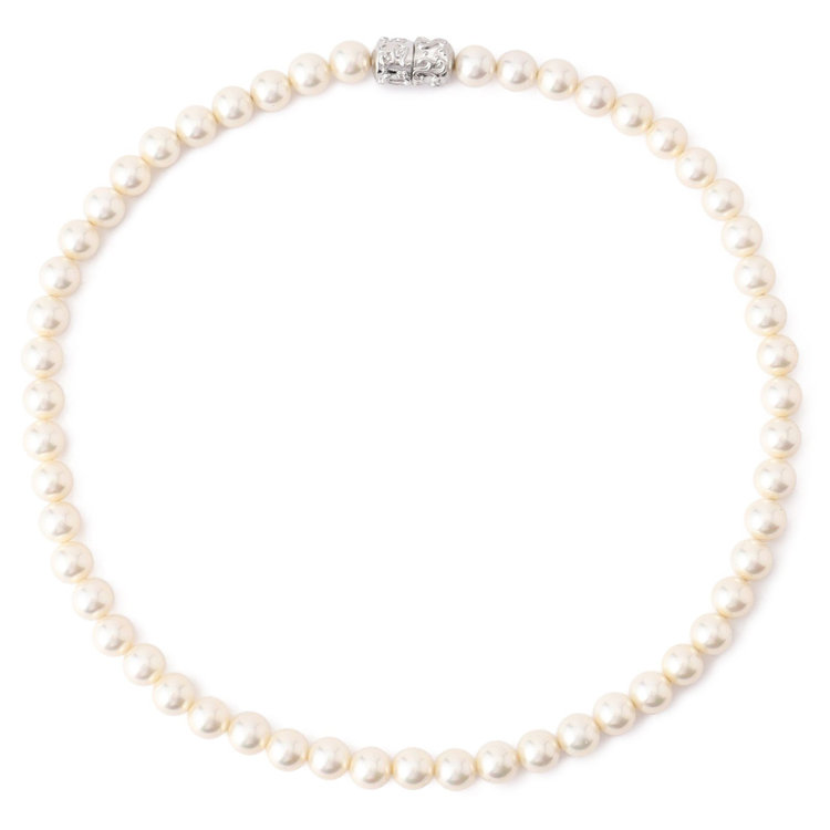 ソノタ（KONAKA用） 【日本製】淡水貝でつくった純正国産貝パール/ネックレス＆イヤリング/ホワイト系 白