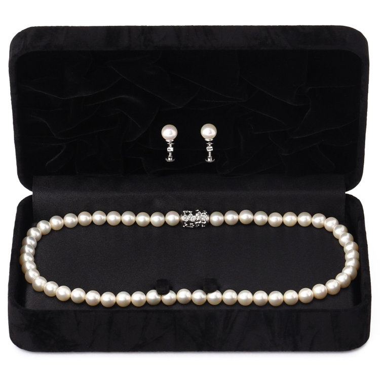 ソノタ（KONAKA用） 【日本製】淡水貝でつくった純正国産貝パール/ネックレス＆イヤリング/ホワイト系 白