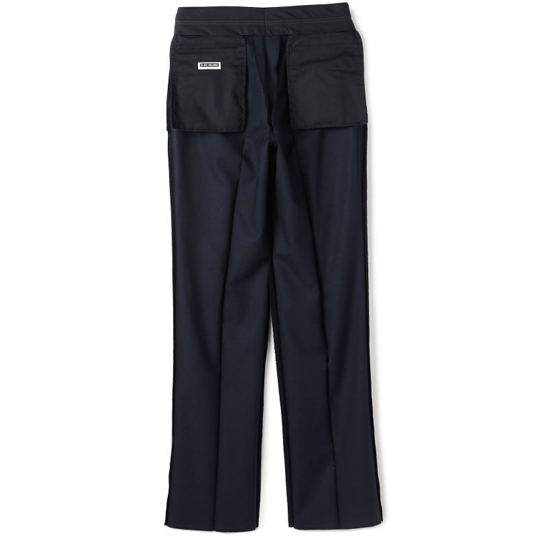 ドナートヴィンチ 【Donato Vinci Italy】【春夏】2釦シングルスーツ 1タック/ネイビー×カルゼ/REAL BLACK COLLECTION/NEW ZEALAND LIMITED WOOL/※裾上げ必要 紺中間