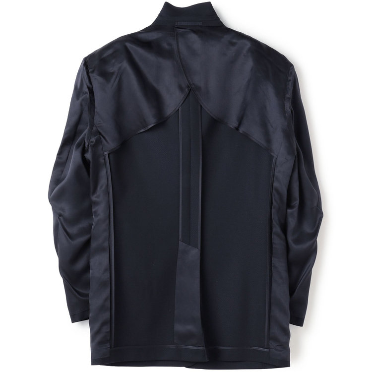 ドナートヴィンチ 【Donato Vinci Italy】【春夏】2釦シングルスーツ 1タック/ネイビー×カルゼ/REAL BLACK COLLECTION/NEW ZEALAND LIMITED WOOL/※裾上げ必要 紺中間