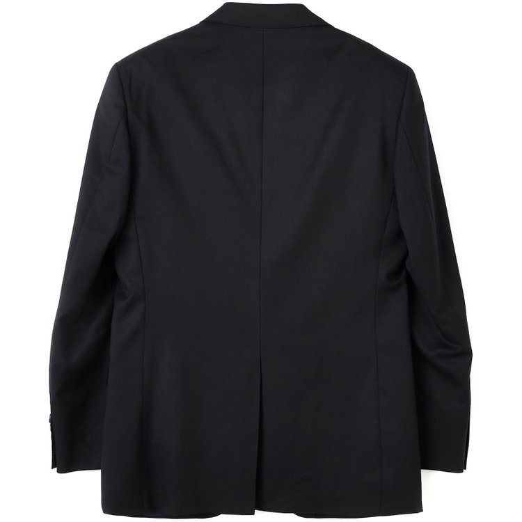 ＪＰセレクトライン 【JOHN PEARSE Black SELECT LINE】【年間】2釦シングルスーツ 0タック/ネイビー×ソリッド/NEW ZEALAND LIMITED WOOL/REAL NAVY COLLECTION/※裾上げ必要 紺中間