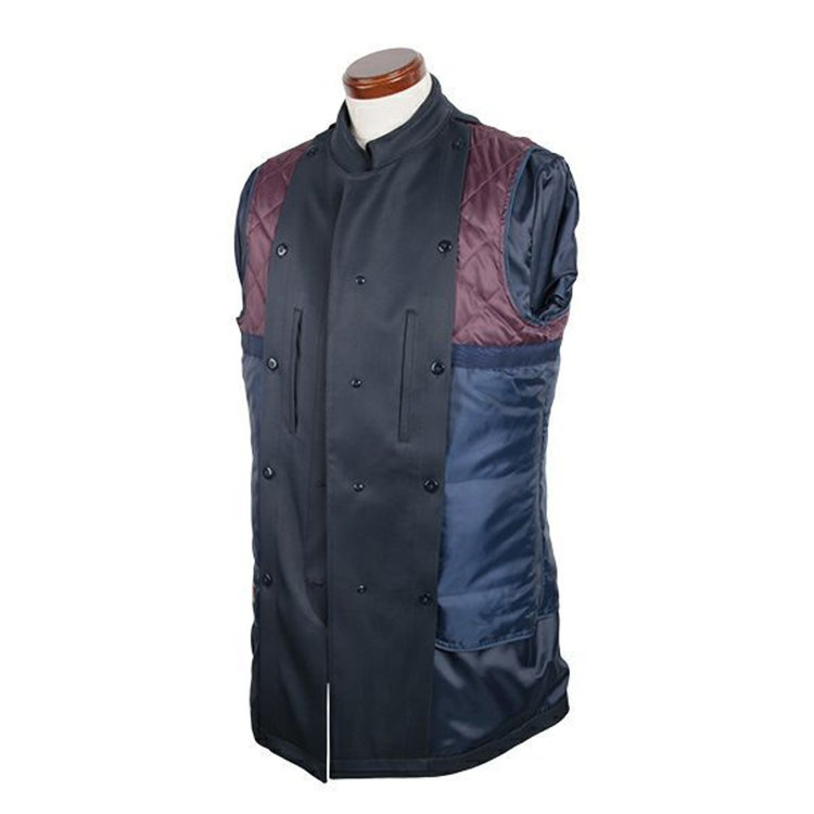 ソノタ（KONAKA用） 【WEB限定/OUTLET/汚れ・キズ等有】【ステンカラー】コート/ネイビー×ドビーストライプ ネイビー系(紺)