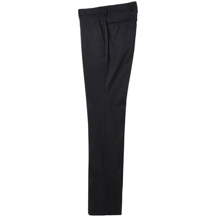 ＪＰセレクトライン 【JOHN PEARSE Black SELECT LINE】【年間】2釦シングルスーツ 0タック/ネイビー×ソリッド/NEW ZEALAND LIMITED WOOL/REAL NAVY COLLECTION/※裾上げ必要 紺中間