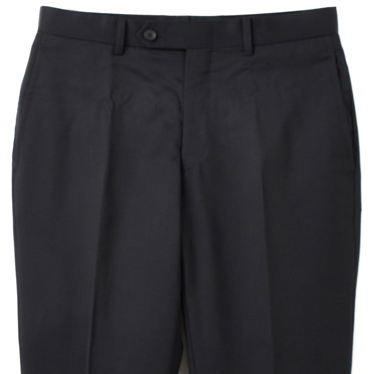 ＪＰセレクトライン 【JOHN PEARSE Black SELECT LINE】【年間】2釦シングルスーツ 0タック/ネイビー×ソリッド/NEW ZEALAND LIMITED WOOL/REAL NAVY COLLECTION/※裾上げ必要 紺中間