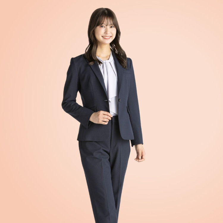 ナチュラル　ビューティー 【NATURAL BEAUTY】【年間】1釦ジャケット/ネイビー 紺中間