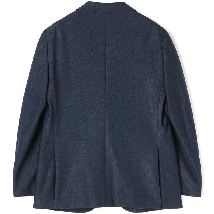 ハイスペックモーション 【HIGH SPEC MOTION】【秋冬】ポリエステル2釦シングルジャケット/ネイビー/ウォシャブルシャブル 紺濃色