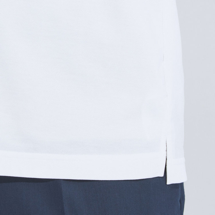 ＪＰコンフォート ネイビー 【半袖】【JOHN PEARSE comfort navy】【ノーアイロン】ホリゾンタルワイドビズポロシャツ プルオーバータイプ/ホワイト/ULTRA MOVE/ニット素材 白