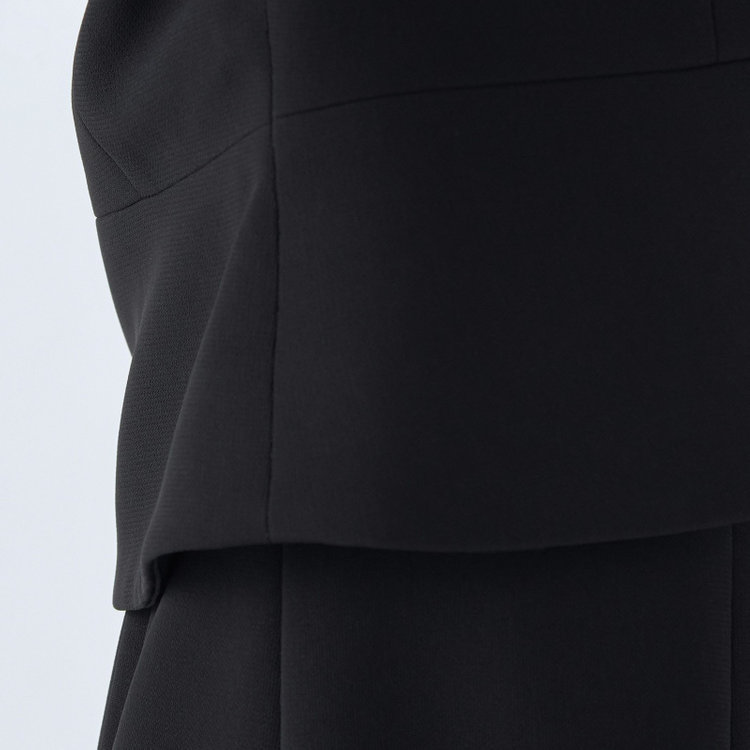 ソノタ（KONAKA用） 【年間】ノーカラーアンサンブルレディースフォーマル 黒