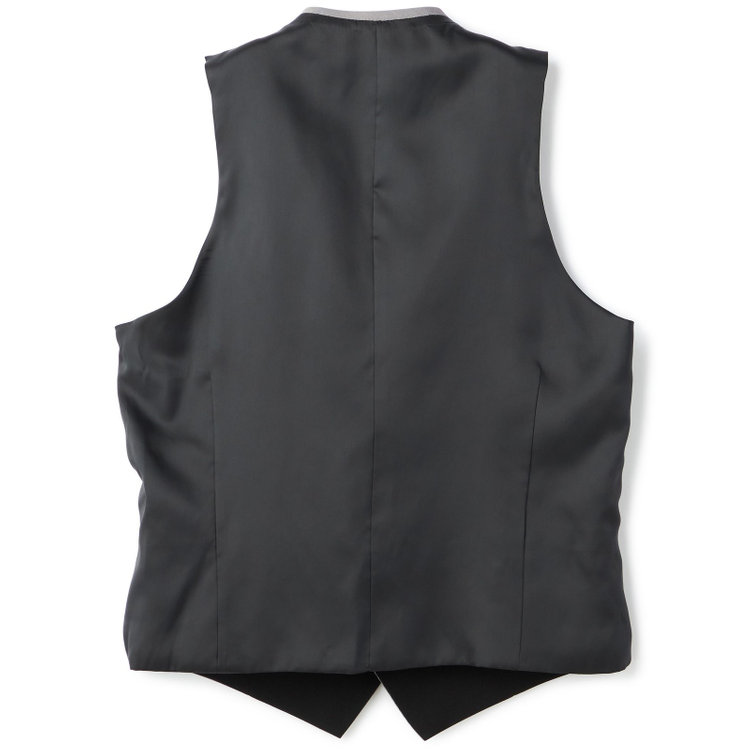 ドナートヴィンチ 【Donato Vinci Italy】【年間】リバーシブルジレ(ベスト)/ブラック＆グレー その他