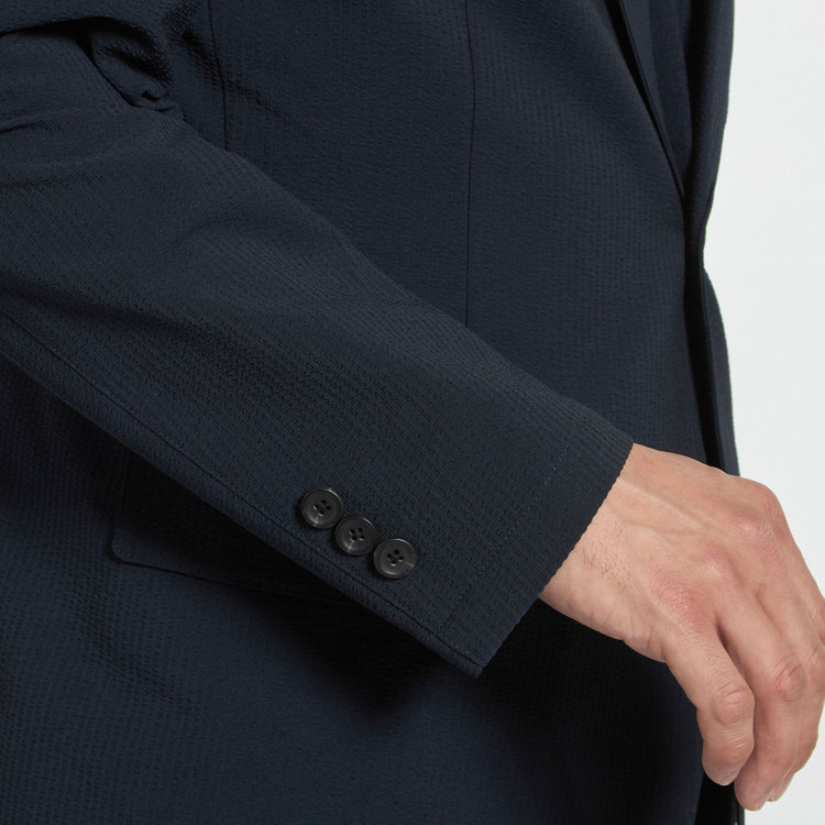 ＵＷＳ ＷＯＲＫ 【ULTRA WORK SUIT】【春夏】セットアップ2釦ジャケット/ネイビー 紺濃色