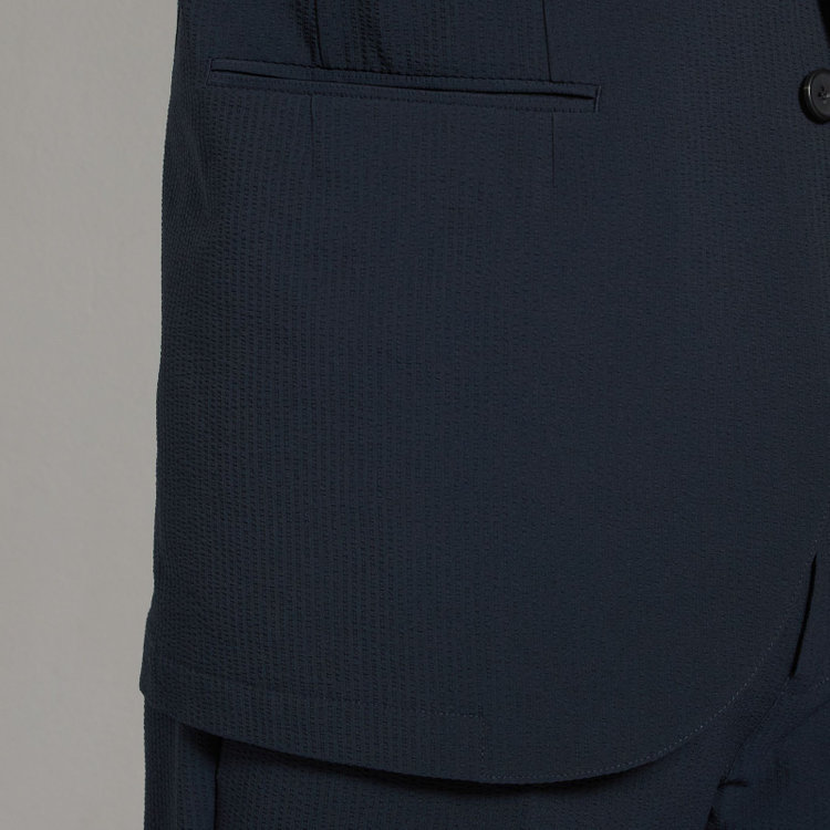 ＵＷＳ ＷＯＲＫ 【ULTRA WORK SUIT】【春夏】セットアップ2釦ジャケット/ネイビー 紺濃色