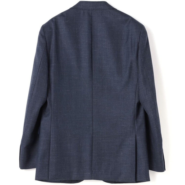 ＪＰ コンフォート 【JOHN PEARSE comfort】【春夏】2釦シングルスーツ ショートタック/ネイビー/REAL NAVY COLLECTION/NEW ZEALAND WOOLSHOWER CLEAN/SustainaBee Wool/※裾上げ必要 紺中間