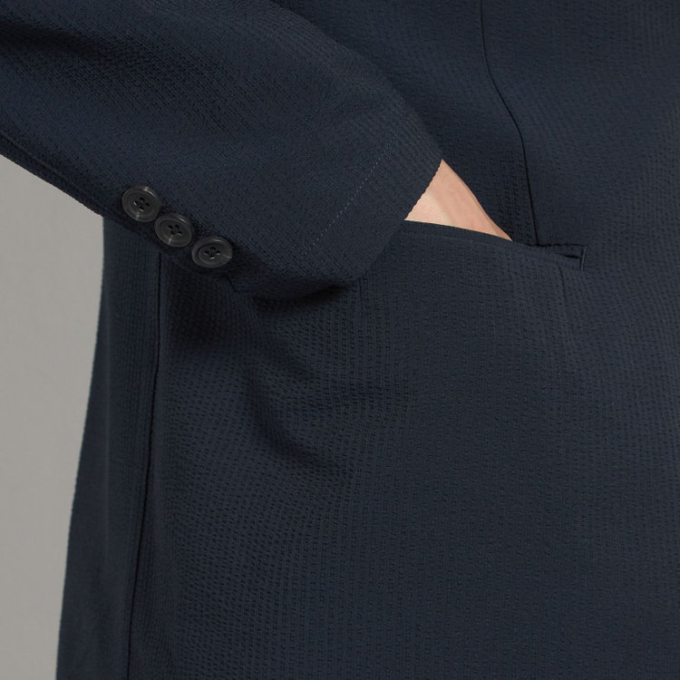 ＵＷＳ ＷＯＲＫ 【ULTRA WORK SUIT】【春夏】セットアップ2釦ジャケット/ネイビー 紺濃色