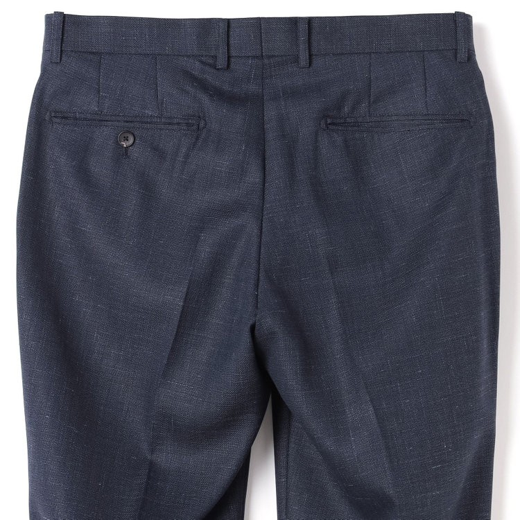 ＪＰ コンフォート 【JOHN PEARSE comfort】【春夏】2釦シングルスーツ ショートタック/ネイビー/REAL NAVY COLLECTION/NEW ZEALAND WOOLSHOWER CLEAN/SustainaBee Wool/※裾上げ必要 紺中間