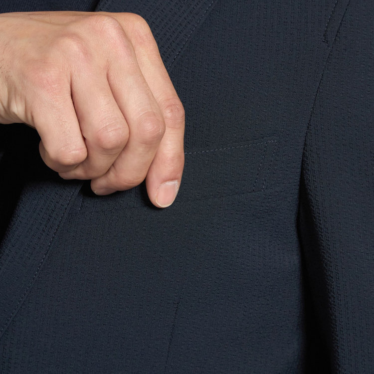 ＵＷＳ ＷＯＲＫ 【ULTRA WORK SUIT】【春夏】セットアップ2釦ジャケット/ネイビー 紺濃色