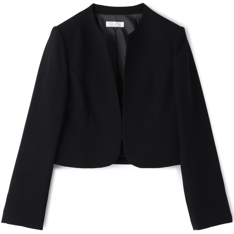 ソノタ（KONAKA用） 【年間】ノーカラーアンサンブルレディースフォーマル 黒