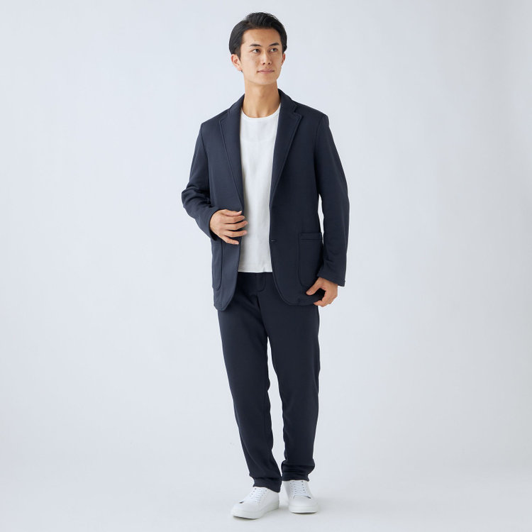 ＵＷＳ ＨＯＭＥ 【ULTRA WORK SUIT/HOME LINE】【秋冬】セットアップ バックフリースパンツ/ネイビー ネイビー系(紺)