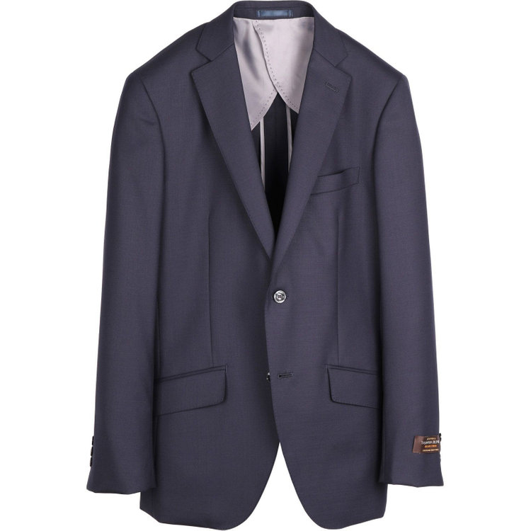 KONAKA　アウトレット 【WEB限定/OUTLET/汚れ・キズ等有】【年間】2釦シングルジャケット/ネイビー×ソリッド/TASMANIA BLEND ネイビー系(紺)