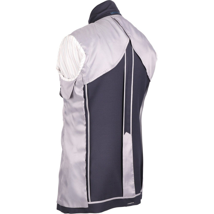 KONAKA　アウトレット 【WEB限定/OUTLET/汚れ・キズ等有】【年間】2釦シングルジャケット/ネイビー×ソリッド/TASMANIA BLEND ネイビー系(紺)
