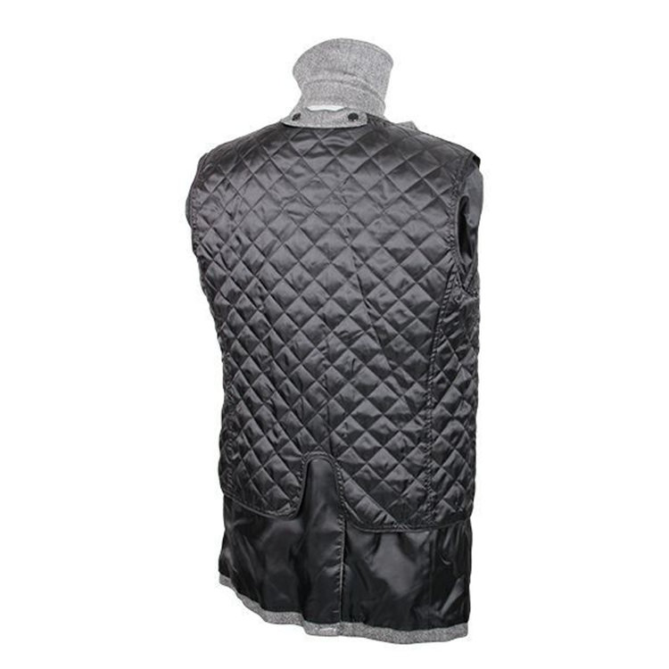 ソノタ（KONAKA用） 【トレンチ】【パワーストレッチ】ウールコート/グレー×ヘリンボーン グレー系(灰)