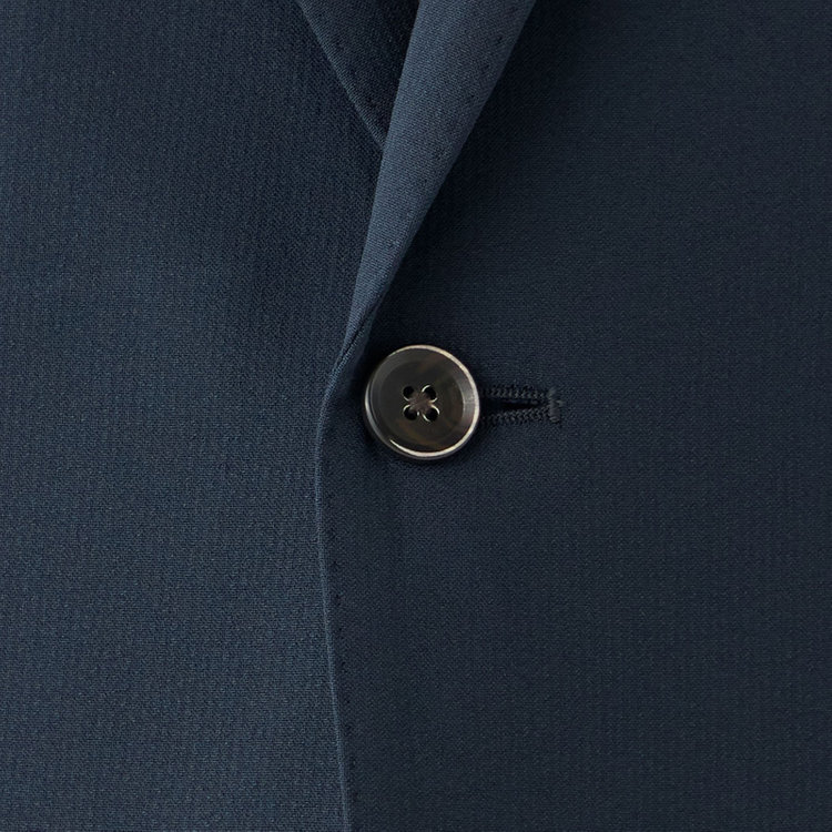 ＪＰ コンフォート 【JOHN PEARSE comfort navy】【春夏】機能性ポリエステル素材 2釦シングルジャケット/ネイビー/ULTRA MOVE/BREATH EFFECT AIR/ウォッシャブル 紺濃色
