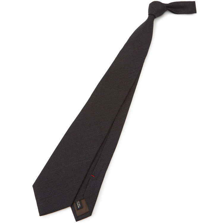 ドナートヴィンチ 【名品】【Donato Vinci Italy】シルクソリッドネクタイ 8.5cm;幅/グレー/MADE IN JAPAN その他