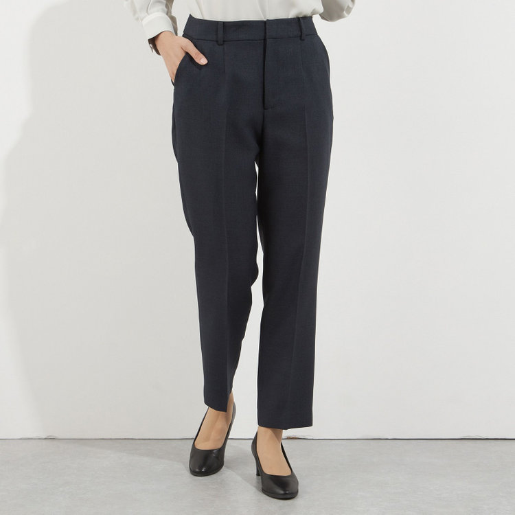 ソノタ（KONAKA用） 【Diana】【秋冬】パンツ/ネイビー/ウォッシャブル＆ストレッチ/裾上げ済仕様 紺中間