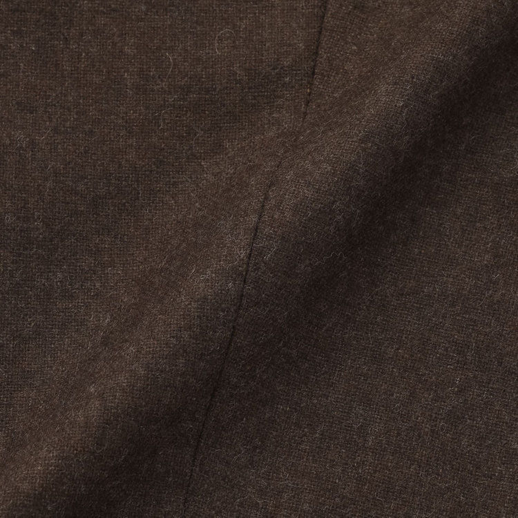 スタンリーブラッカ 【stanley blacker new york】【秋冬】ライトフランネルスラックス/ 茶中間