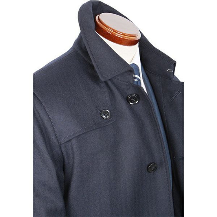 ソノタ（KONAKA用） 【トレンチ】【パワーストレッチ】ウールコート/ネイビー×ソリッド ネイビー系(紺)