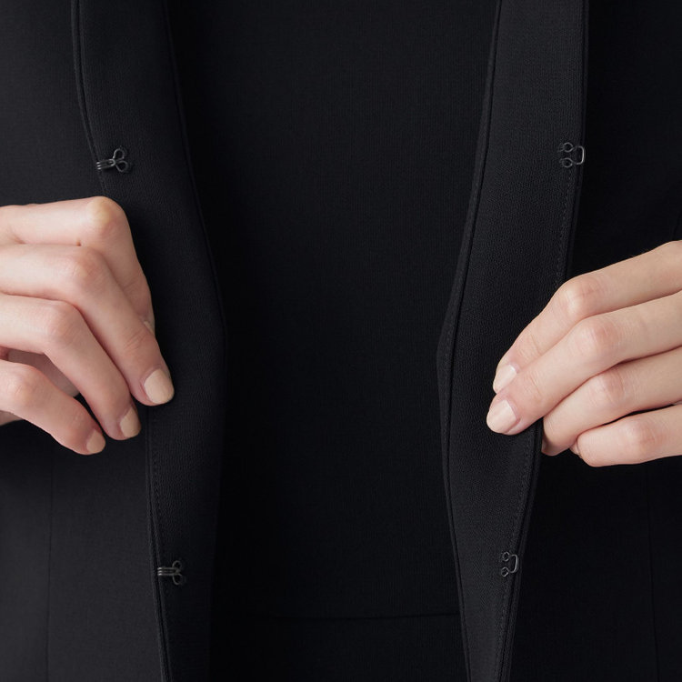 ソノタ（KONAKA用） 【年間】タックスタンドアンサンブルレディースフォーマル 黒