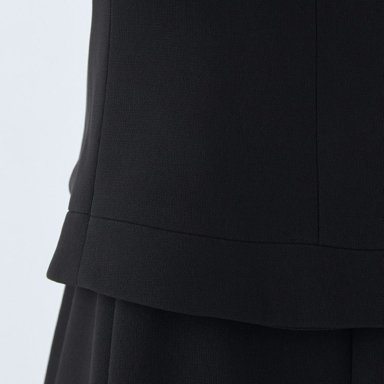 ソノタ（KONAKA用） 【年間】タックスタンドアンサンブルレディースフォーマル 黒