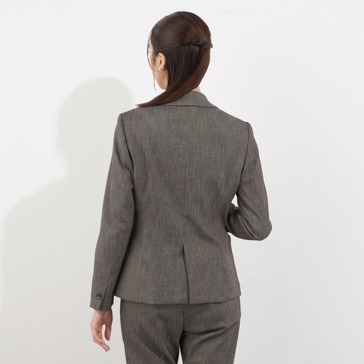 ソノタ（KONAKA用） 【Diana】【秋冬】ジャケット/ブラウン/ウォッシャブル＆ストレッチ/BISHU JAPAN 茶中間