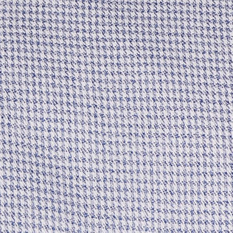 ドナートヴィンチウォモ 【Donato Vinci Italy Uomo】【形態安定】ワイドカラードレスワイシャツ/ブルー×チェック ブルー系(青)