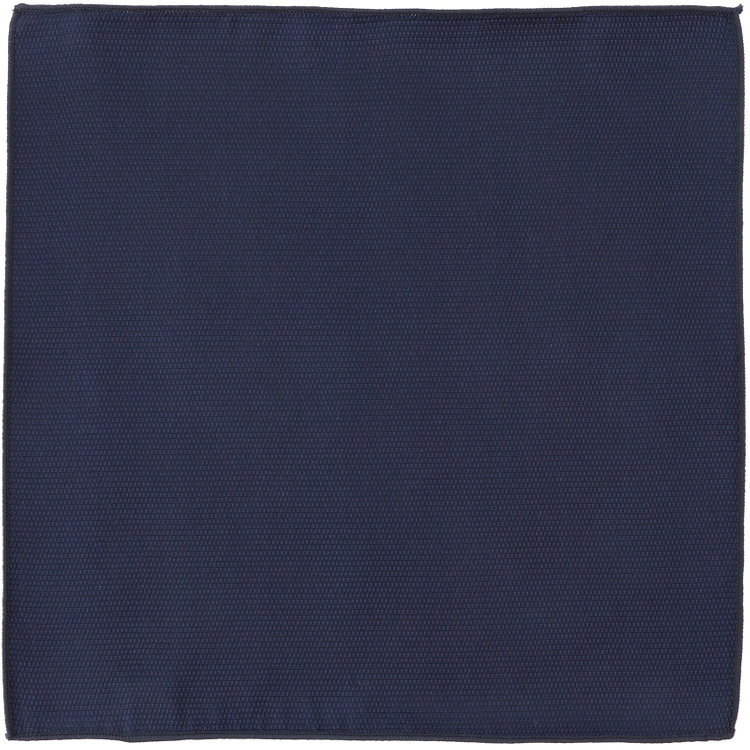 カンサイマンブルー 【イージーパーソナルカラータイ】【KANSAIMAN collection】シルクネクタイ＆ポケットチーフ付き/8.0㎝/冬 ネイビー その他