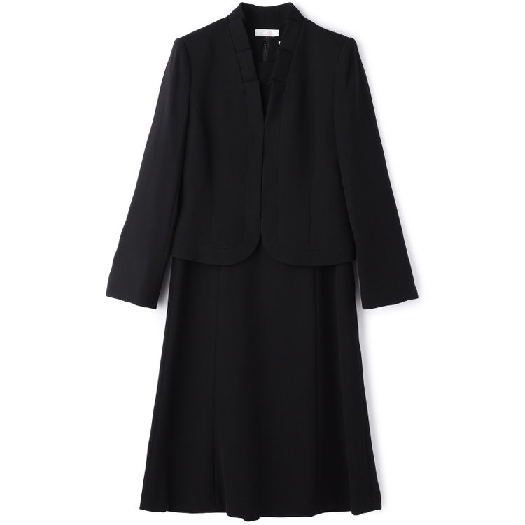 ソノタ（KONAKA用） 【年間】タックスタンドアンサンブルレディースフォーマル 黒