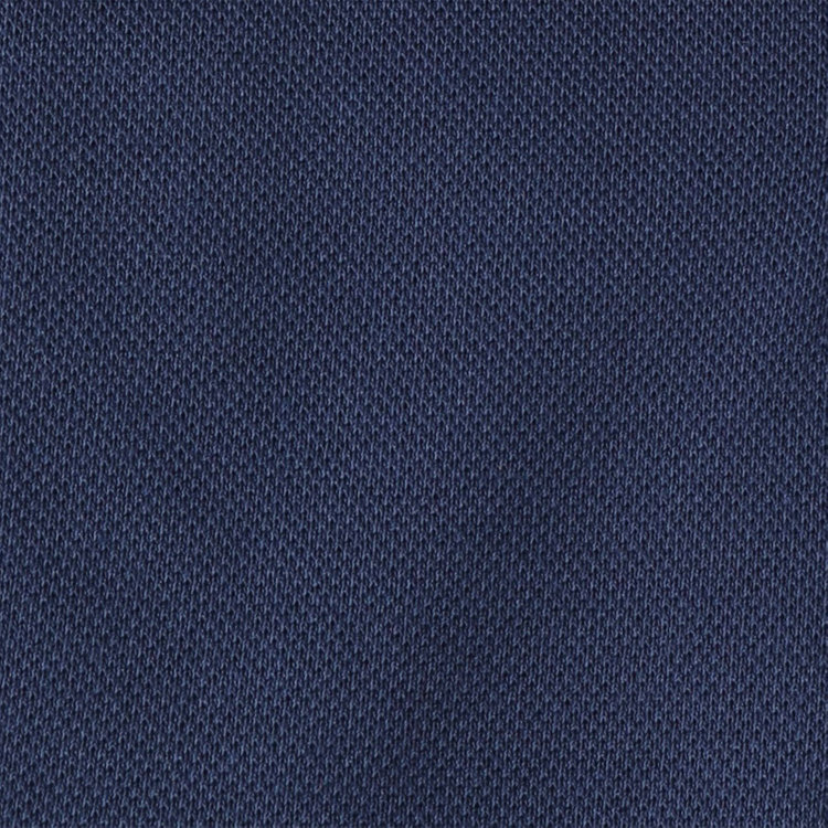 ＪＰ コンフォート 【半袖】【JOHN PEARSE comfort navy】【ノーアイロン】ホリゾンタルワイドビズポロシャツ プルオーバータイプ/ネイビー/ULTRA MOVE/ニット素材 青濃色