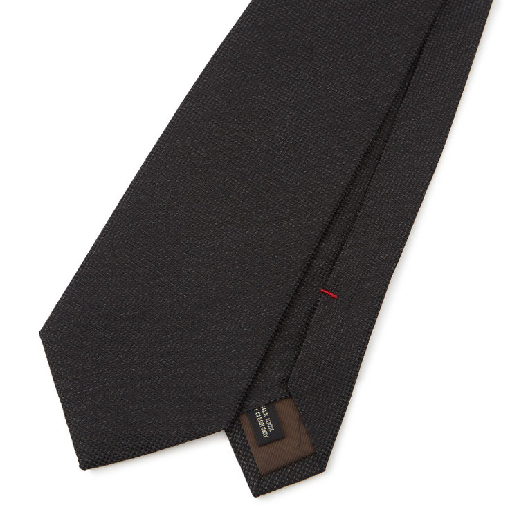 ドナートヴィンチ 【名品】【Donato Vinci Italy】シルクソリッドネクタイ 8.5cm;幅/グレー/MADE IN JAPAN その他