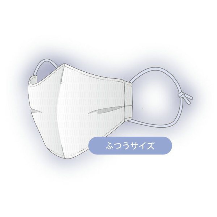 KONAKA　アウトレット 【WEB限定/OUTLET/汚れ・キズ等有】【ホワイト】シャツ生地を使った繰り返し洗える立体マスク！※返品・交換不可 ホワイト系(白)