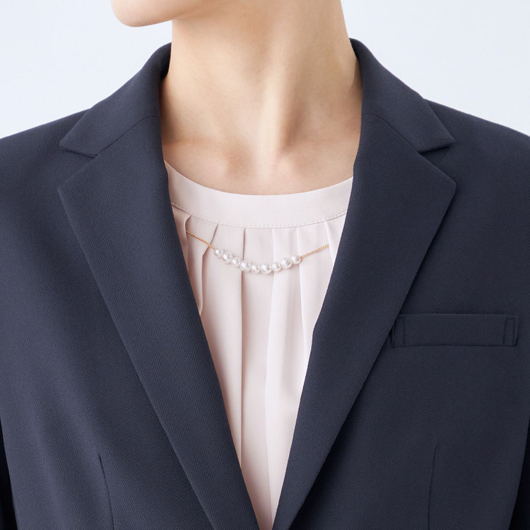 ナチュラル　ビューティー 【NATURAL BEAUTY】【年間】1釦ジャケット/ネイビー 紺中間