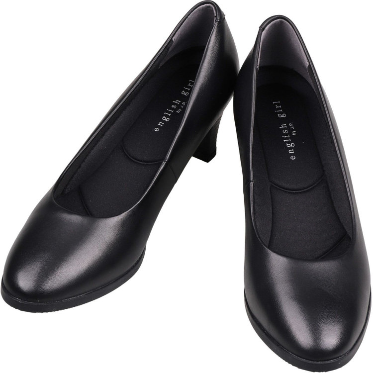 KONAKA　アウトレット 【WEB限定/OUTLET/汚れ・キズ等有】【english girl by J.P.】パンプス/ブラック ブラック系(黒)