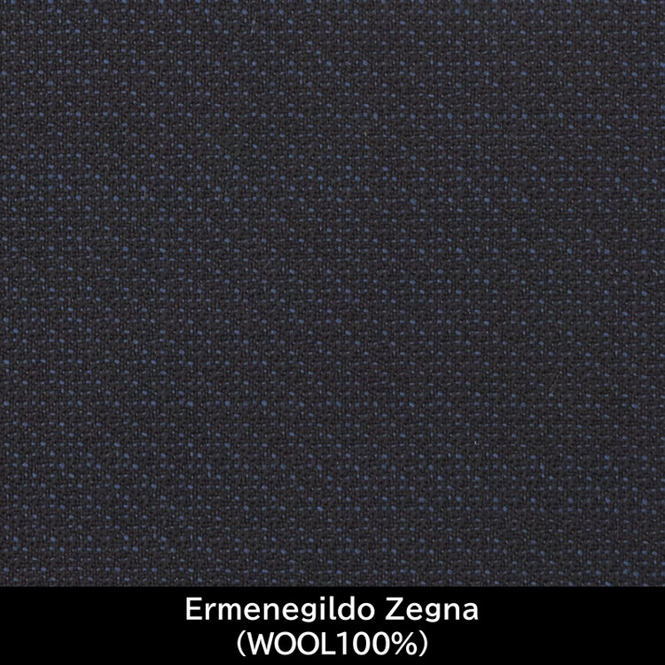 ＪＰ コンフォート 【パターンオーダー】【JOHN PEARSE comfort 6釦2掛ダブル】【春夏】スーツ/Ermenegildo Zegna/ネイビー×シャドーチェック(WOOL100%) ネイビー系(紺)