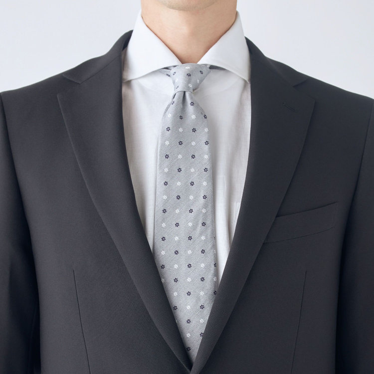 ハイスペックモーション 【HIGH SPEC MOTION】【年間】2釦シングルスーツ 0タック/ブラック/ウォシャブル/※裾上げ必要 黒