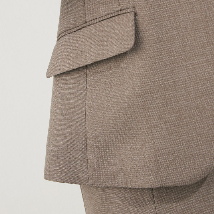 ソノタ（KONAKA用） 【Diana】【秋冬】ジャケット/ブラウン/ウォッシャブル＆ストレッチ 茶淡色