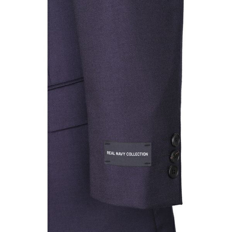 KONAKA　アウトレット 【WEB限定/OUTLET/汚れ・キズ等有】【Donato Vinci Italy】【秋冬】2釦シングルスーツ 1タック/ネイビー×ソリッド/REAL NAVY COLLECTION/NEW ZEALAND LIMITED WOOL ネイビー系(紺)